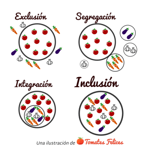 exclusion-segregacion-integracion-inclusion